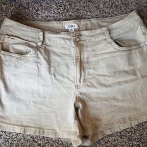 Cato brand khaki shorts